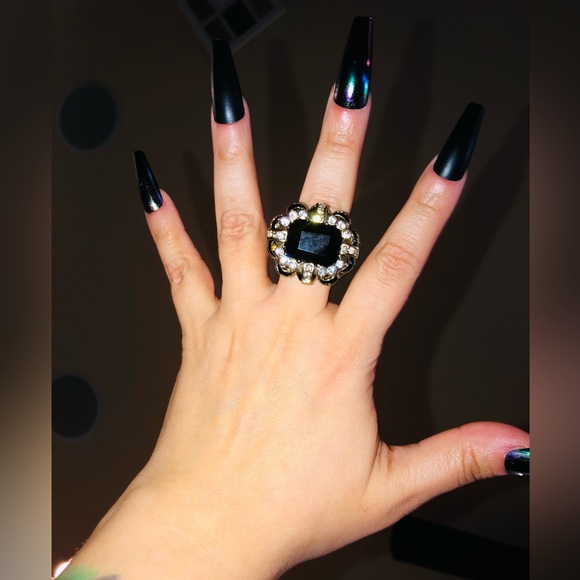 GOTH MEETS LUX UNISEX RING NEW🔥 - Picture 4 of 13